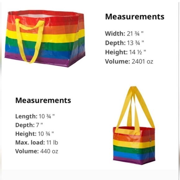 IKEA Rainbow Shopping in Large - Picture 6 of 13